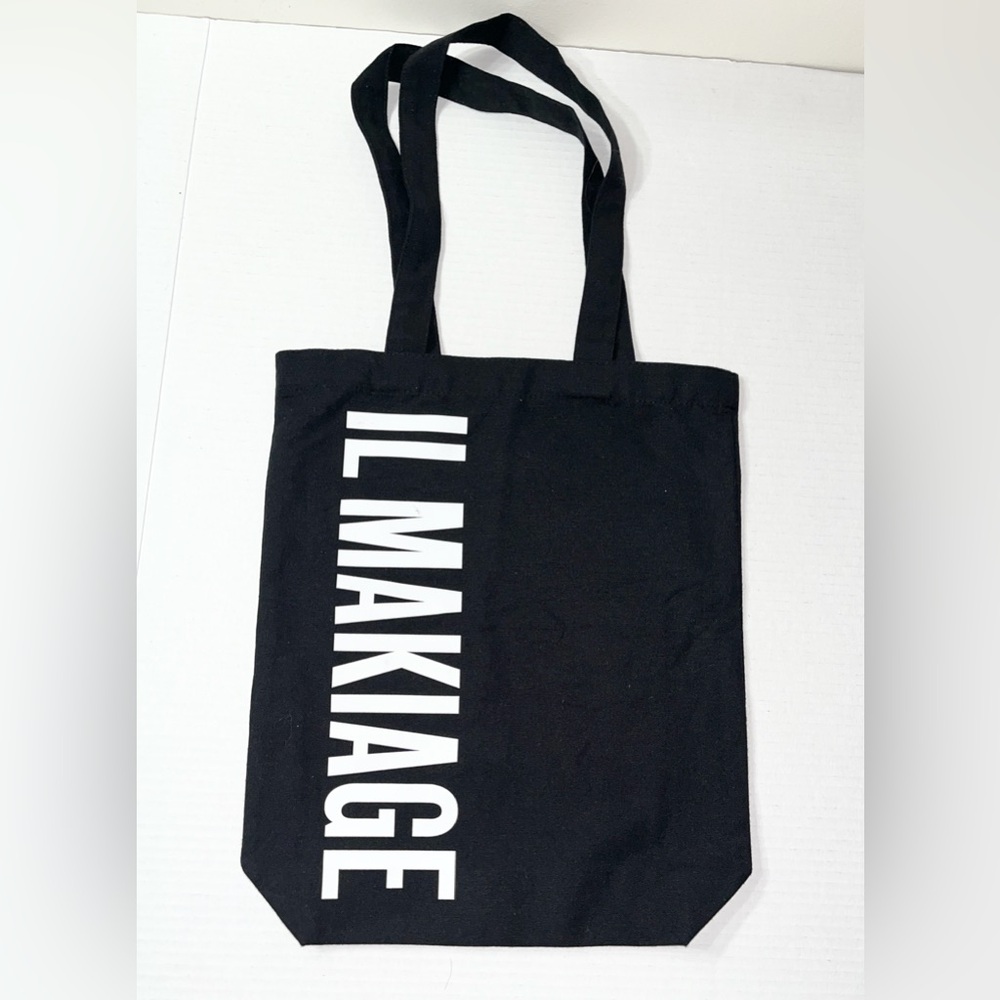 IL MAKIAGE Canvas‎ Tote Bag - Black & White - NWOT - Emotional Baggage